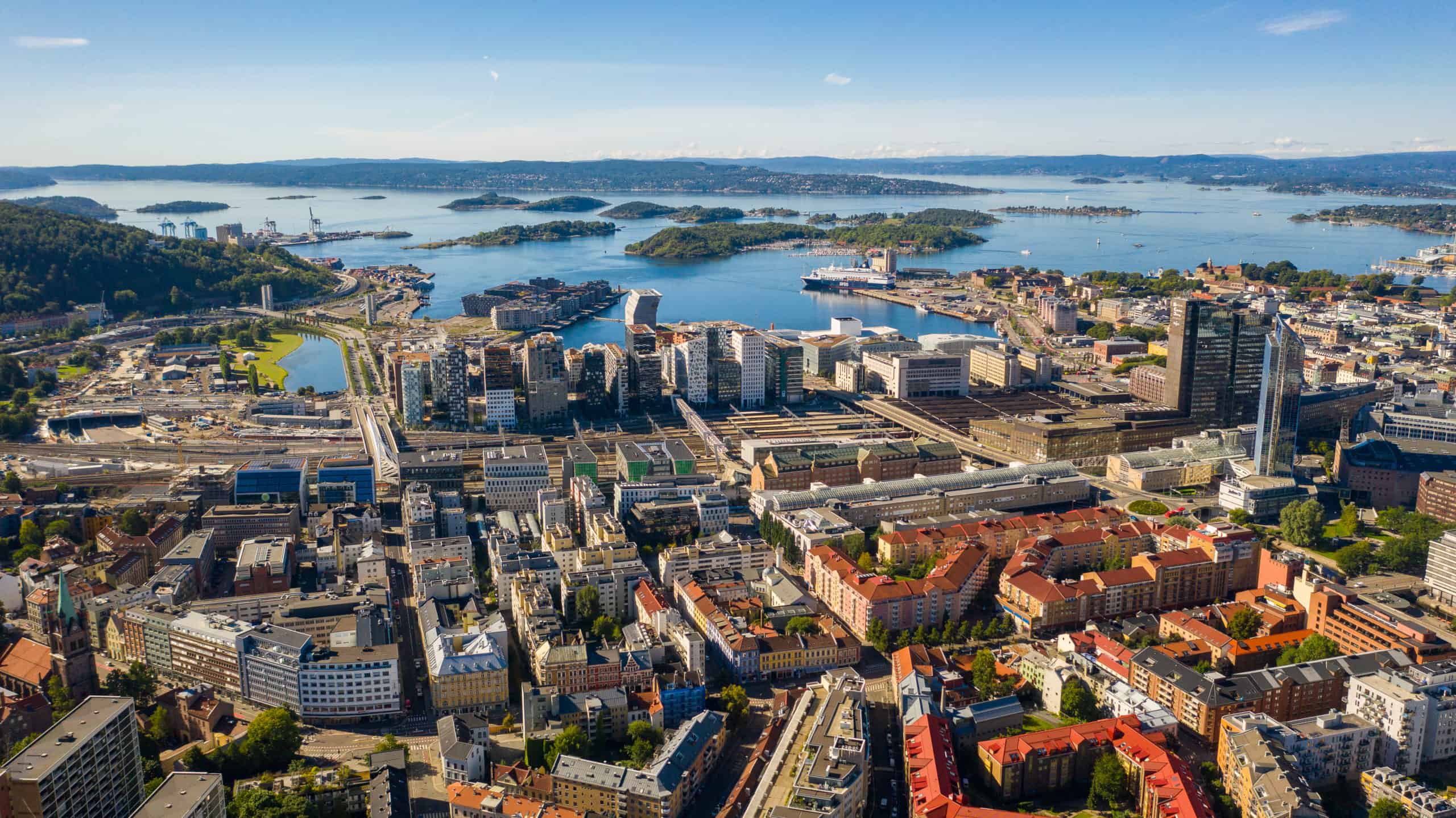 Oversiktsbilde av Oslo